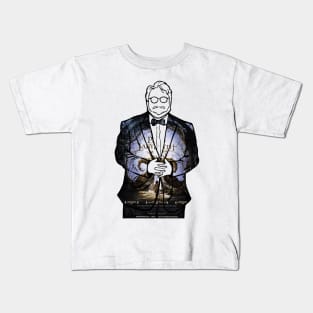 Guillermo Del Toro portrait ( Pan's Labyrinth) Kids T-Shirt